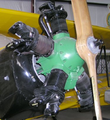 Kinner Radial Five Cylinder Engine